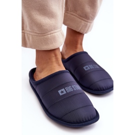 Pantuflas Clásicas Mujer Azul Marino Big Star KK274601 3