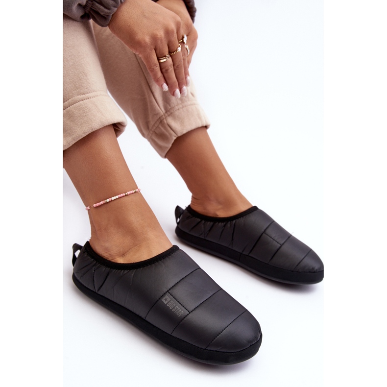 Pantuflas Térmicas Mujer Negro Big Star KK274604 2