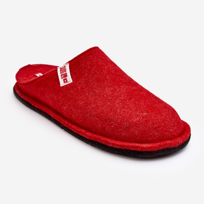 Pantuflas Clásicas de Mujer Big Star KK276012 Rojo 1