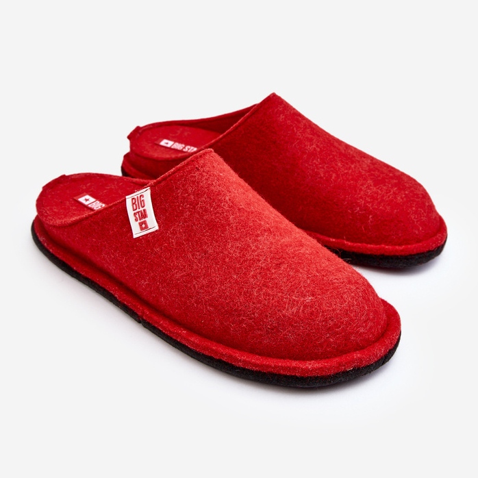 Pantuflas Clásicas de Mujer Big Star KK276012 Rojo 2