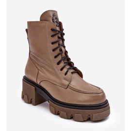 Botas Aislante Mujer Piel Lemar Marrón Rehin 4