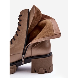 Botas Aislante Mujer Piel Lemar Marrón Rehin 5