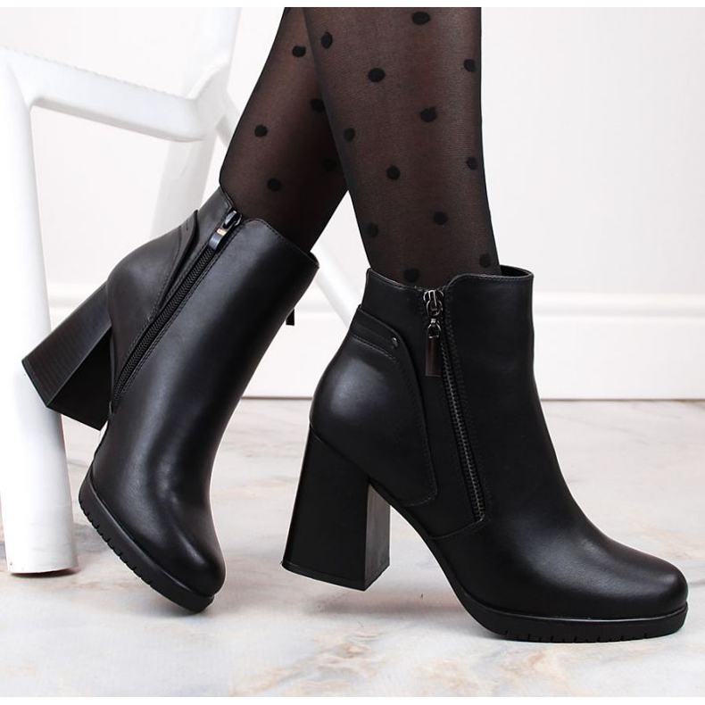 Sergio Leone W SK425A botines aislantes negro 1