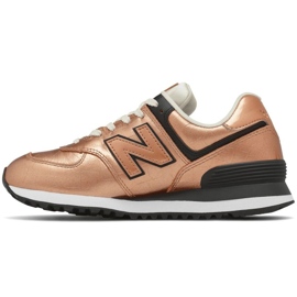 Zapatillas New Balance W WL574PX2 dorado 1 Zapatillas New Balance W WL574PX2 dorado 1