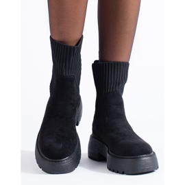 Mujeres trabajadoras con un Shelovet superior flexible negro 2