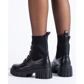Botas negras de mujer negro 3