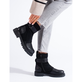 SHELOVET Bolsos negros de mujer con hebilla 2