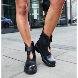 Botas negras de mujer de Elbika. negro 3