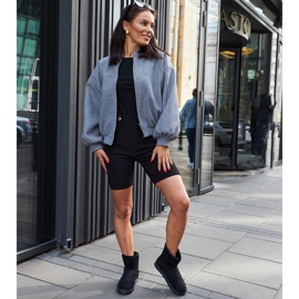 Botas de nieve Custonaci con aislamiento negro 1 Botas de nieve Custonaci con aislamiento negro 1