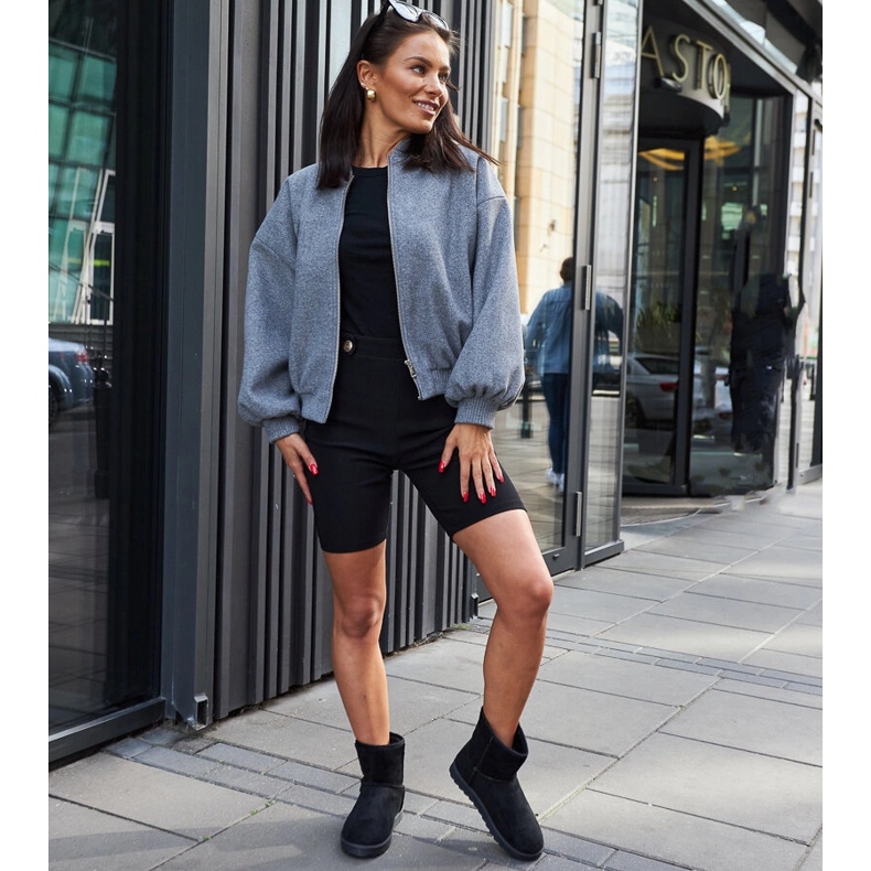 Botas de nieve Custonaci con aislamiento negro 1 Botas de nieve Custonaci con aislamiento negro 1