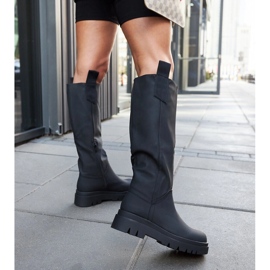 Botas aislantes Jayden negro mate 3
