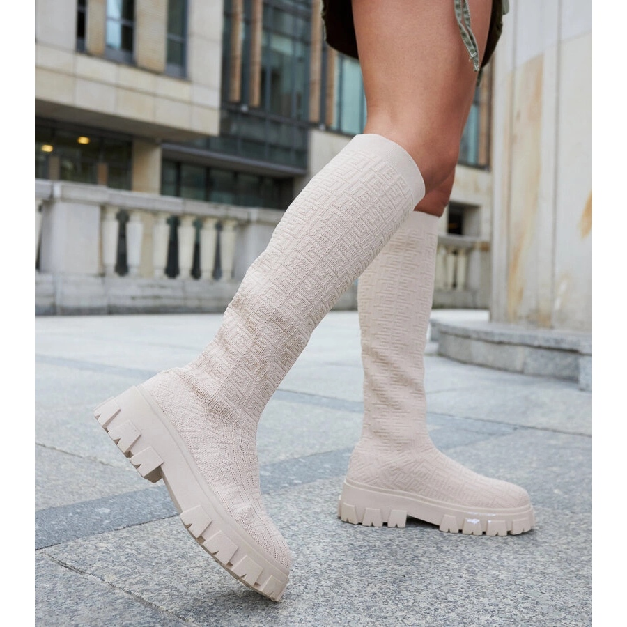 Botas calcetin top