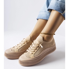 Zapatillas sin cordones beige de Callimaco 1