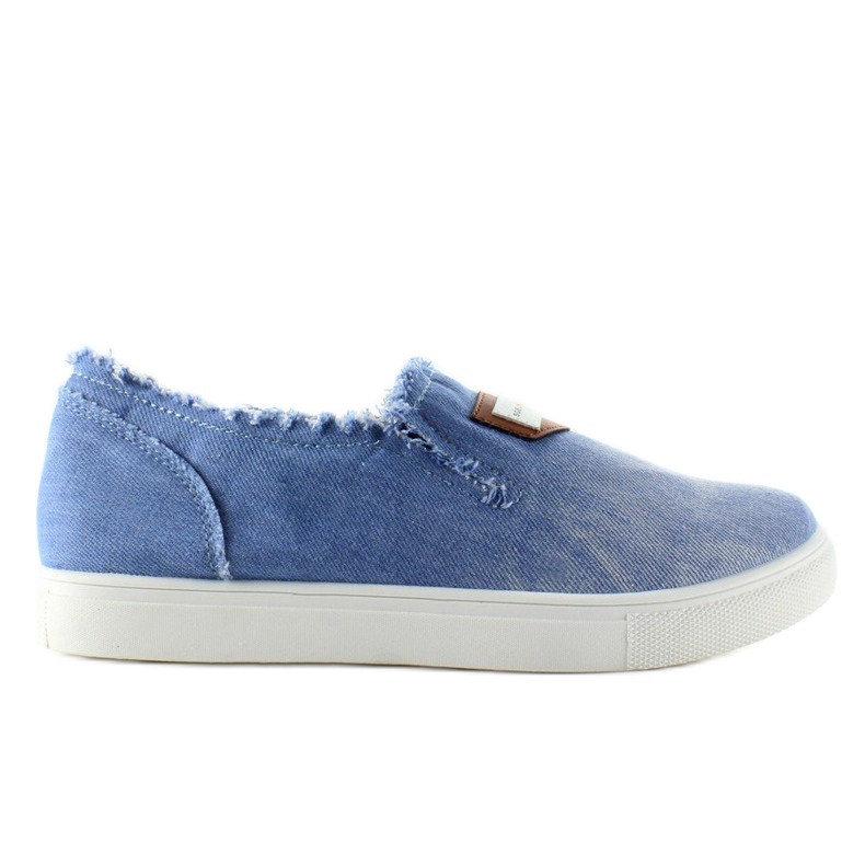 Slip-on vaquero con distintivo NB22 L. Azul 1