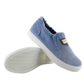 Slip-on vaquero con distintivo NB22 L. Azul 4