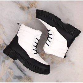Botas de nieve con cordones y aislamiento para mujer, blanco, T.Sokolski Z23-389 6