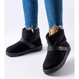 Botas de nieve con aislamiento negro Big Star MM274151 2