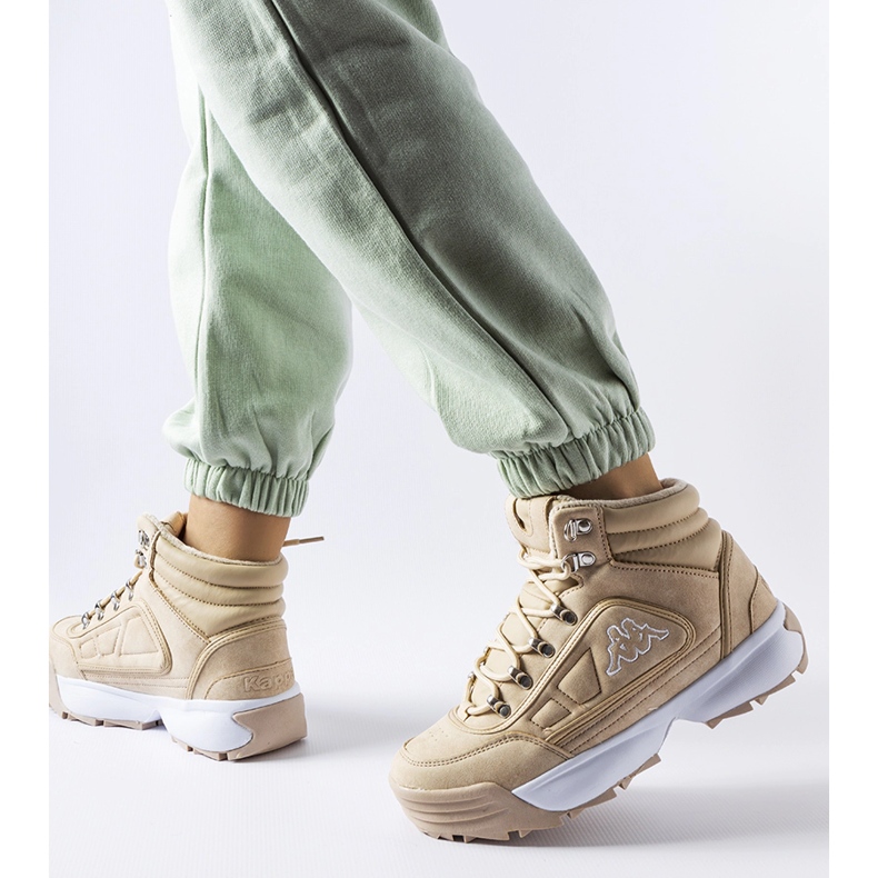 Zapatos altos beige cálidos Kappa 242968 Shivoo 1