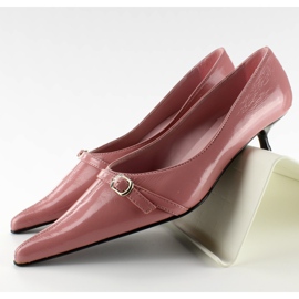 Tacones altos PM2-18 rosa rosado 2