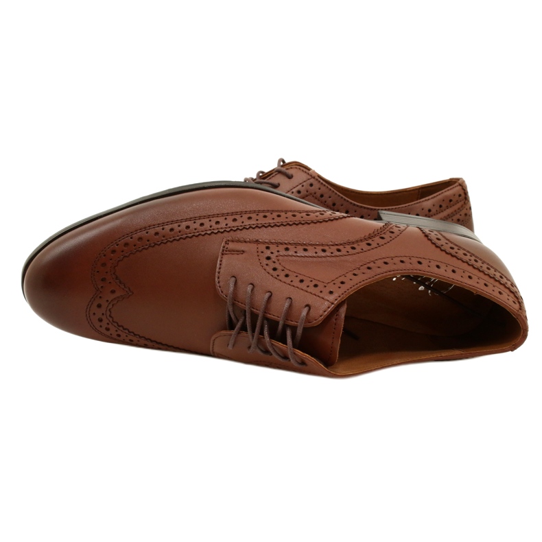 Olivier Zapatos formales Brogues marrón 617 7