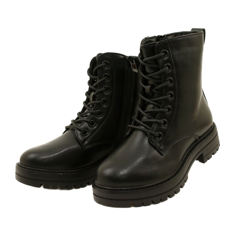 Evento Botas de moda Miss Zipper 23DZ35-4235 negro 2