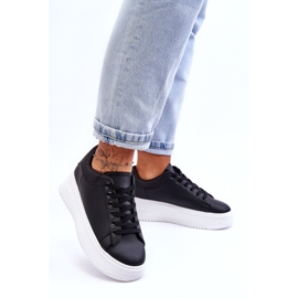 Zapatillas Deportivas Clásicas Mujer Blanco y Negro 3