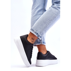 Zapatillas Deportivas Clásicas Mujer Blanco y Negro 2