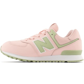 Zapatillas New Balance Jr GC574CT1 rosado 1
