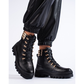 Botas negras de W. Potocki negro 2