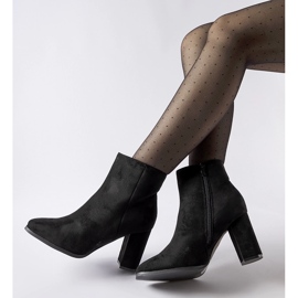 Botines de tacón Torricelli negros 1