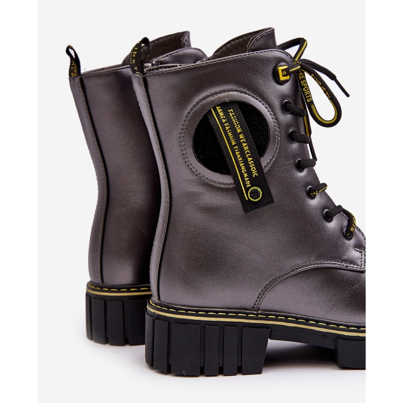 News Botas Trapper Aislantes Infantiles Gris Iomare 1