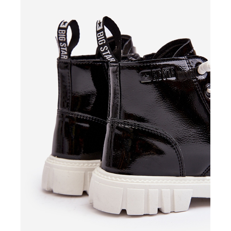 Botas Infantiles Charol Aislante Big Star MM374147 Negro 1