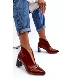 Botines de Piel Maciejka 05262-02 Marrón 7