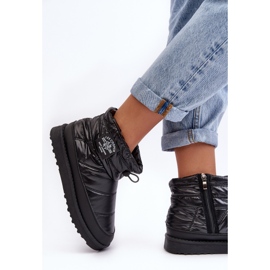 Big Star Botas de nieve aisladas para mujer Lee Cooper LCJ-23-44-1967L Negro 4