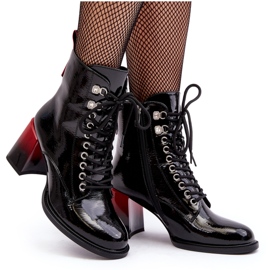 S.Barski Botines Charol D&amp;A MR870-06 Negro 7