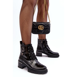 S.Barski Botas Mujer Charol D&amp;A MR870-97 Negro 1