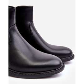 Botas Bajas con Cremallera para Hombre Brosta Negras negro 3