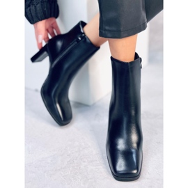 Tacones altos Madison Black Pu negro 5