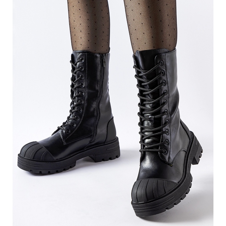 Botas de trabajo aislantes de mujer Cardinale negras negro 1