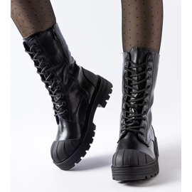 Botas de trabajo aislantes de mujer Cardinale negras negro 2