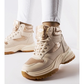 Botas beige Lee Cooper LCJ-23-44-1972L 1
