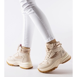 Botas beige Lee Cooper LCJ-23-44-1972L 2