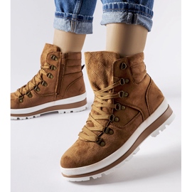 Zapatos de trekking con aislamiento Mazara caramelo marrón 1