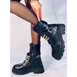 Trabajadores con cadenas Willy Black negro 4