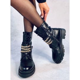 Trabajadores con cadenas Willy Black negro 3