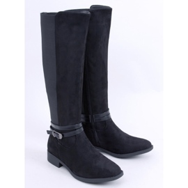 Botines con parte superior flexible Barrow Black negro 5