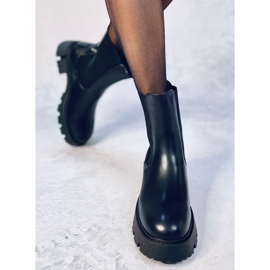 Botines Chelsea de caña alta de Rumer Black negro 5