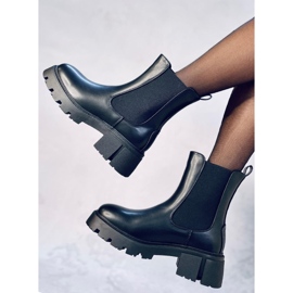 Botines Chelsea de caña alta de Rumer Black negro 3