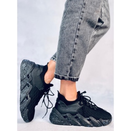 Deportiva calcetín Indu Negro 5