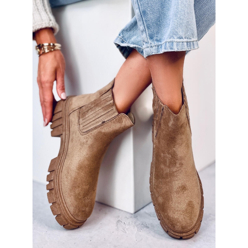 Botas Jodhpur de mujer Leigh Khaki beige 2